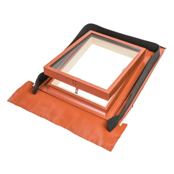 prozorets cherven ALU-44 Покривен прозорец LUMINEX ALU 44