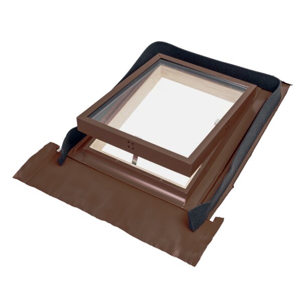 prozorets kafyav-ALU-44 Покривен прозорец LUMINEX ALU 60